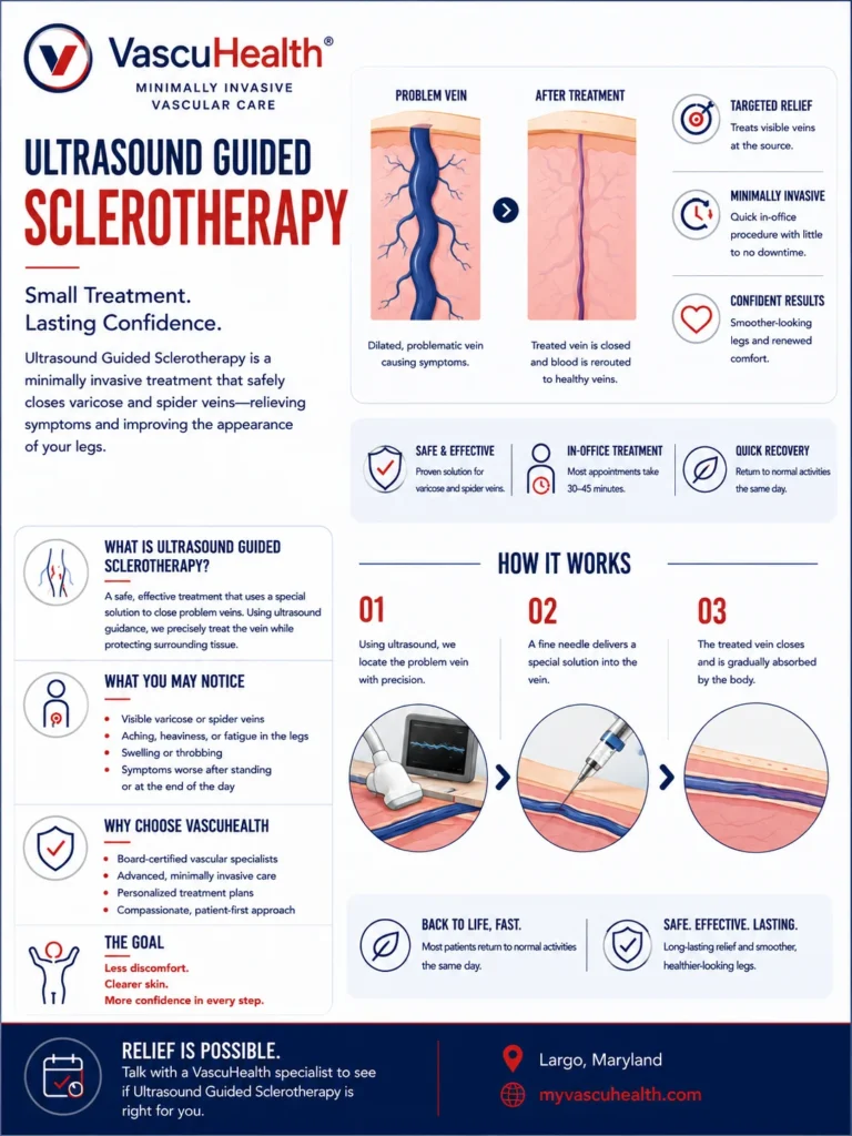 How Does Ultrasound-Guided Sclerotherapy Work?